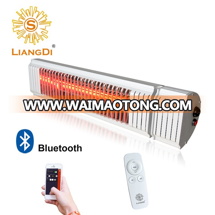 IP65 waterproof patio heaters with light with long life time(garden outdoor heater)